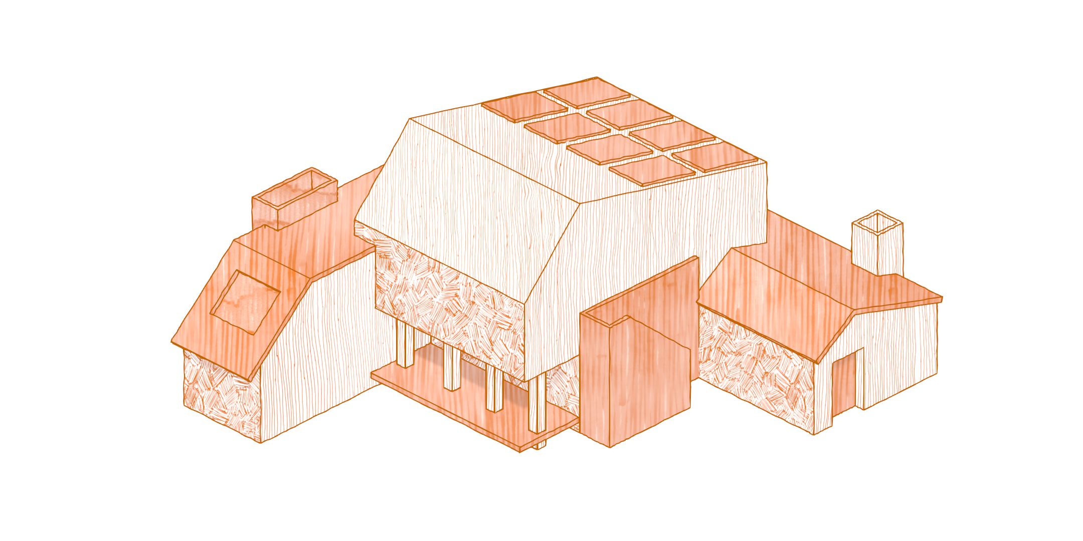 Hand drawn shaders Blender Market