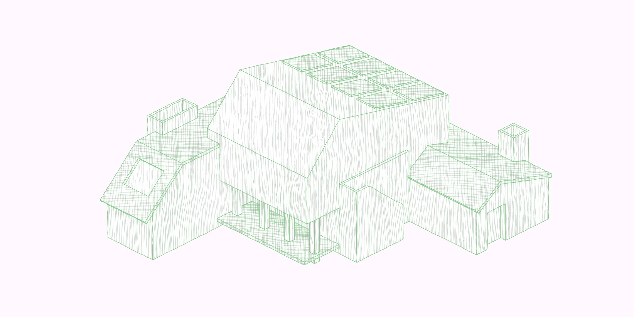 Hand drawn shaders Blender Market