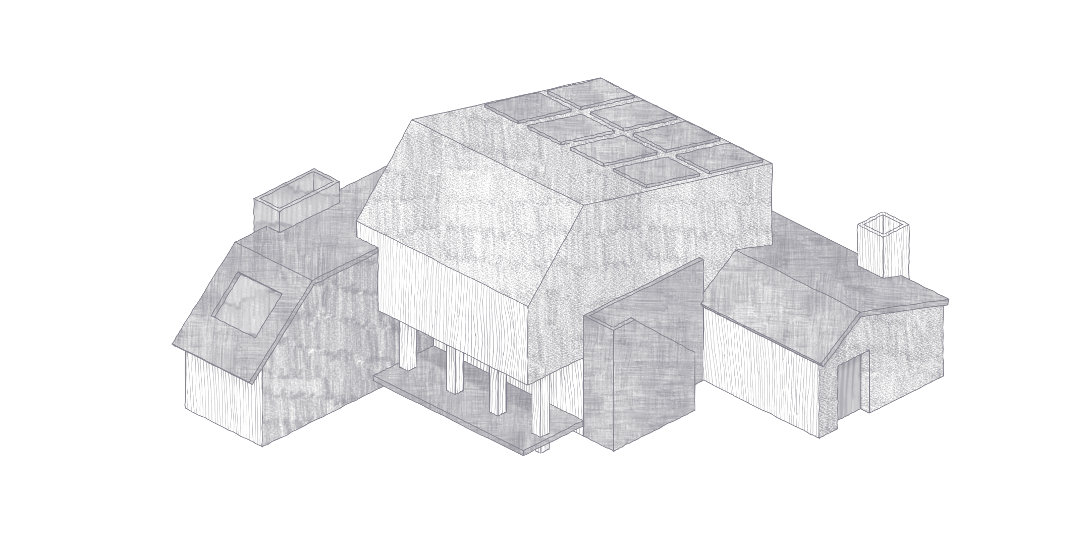 Hand drawn shaders Blender Market