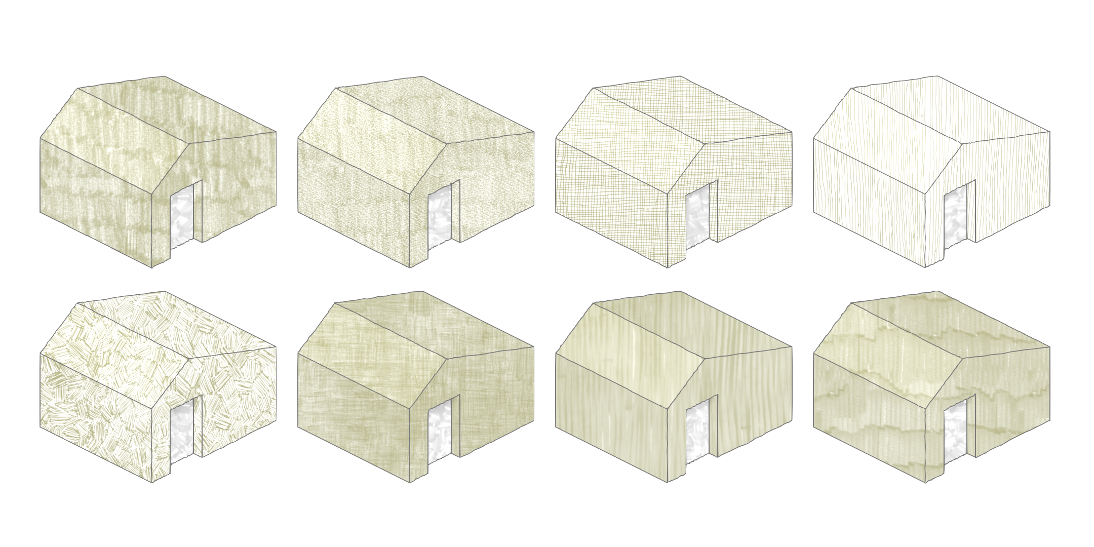 Hand drawn shaders Blender Market