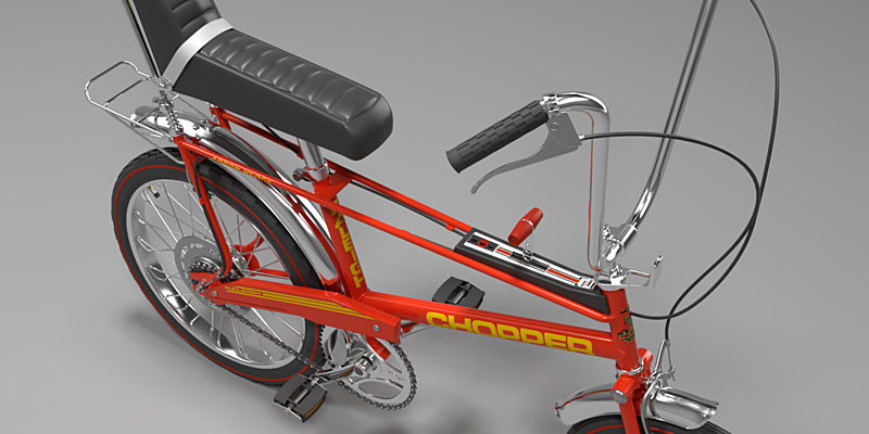 Retro Bicycle Raleigh Chopper Mk2 Blender Market