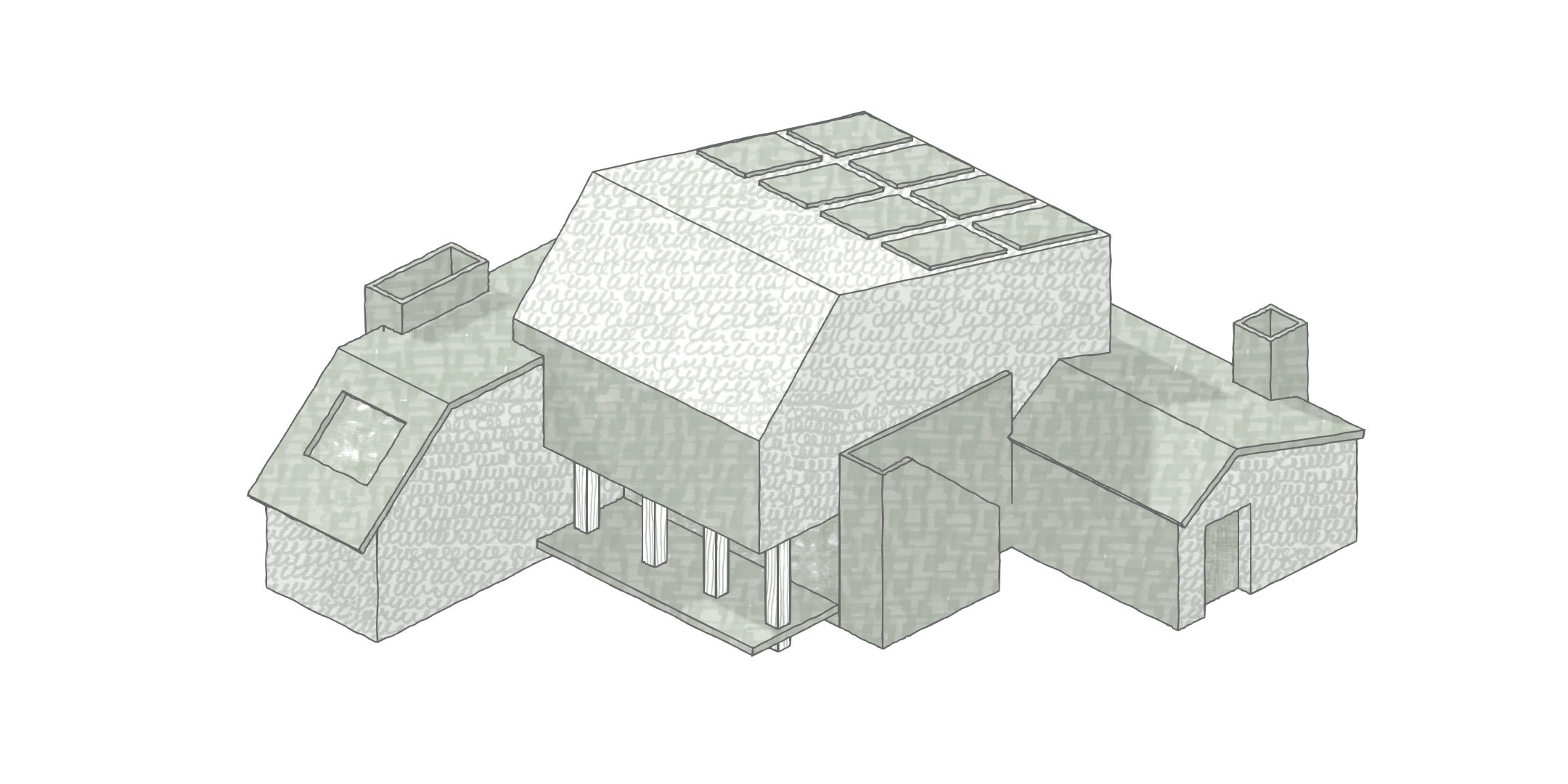 Hand drawn shaders Blender Market