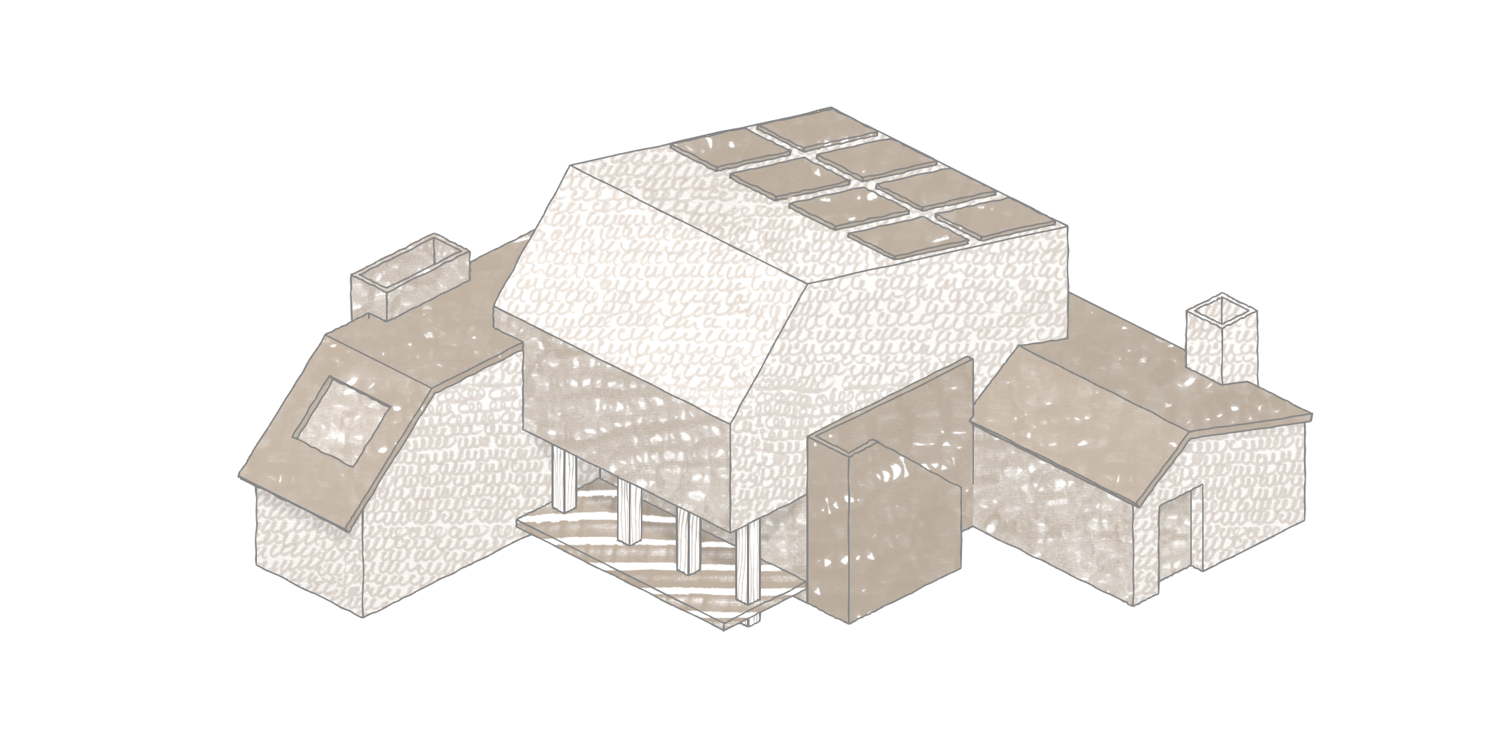 Hand drawn shaders Blender Market