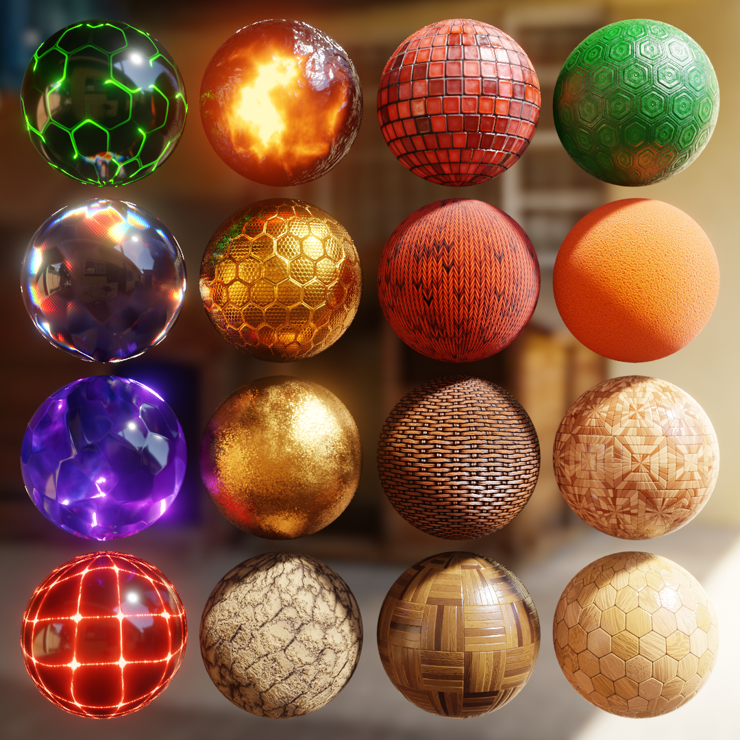 Realtime Material Pack V2 Blender Market