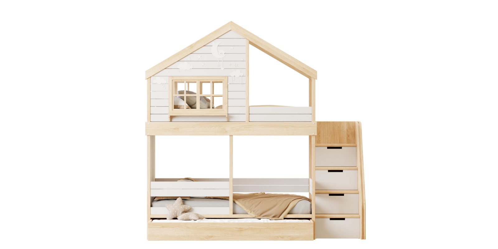 bed children bed childrens furniture set16 japandi color palette