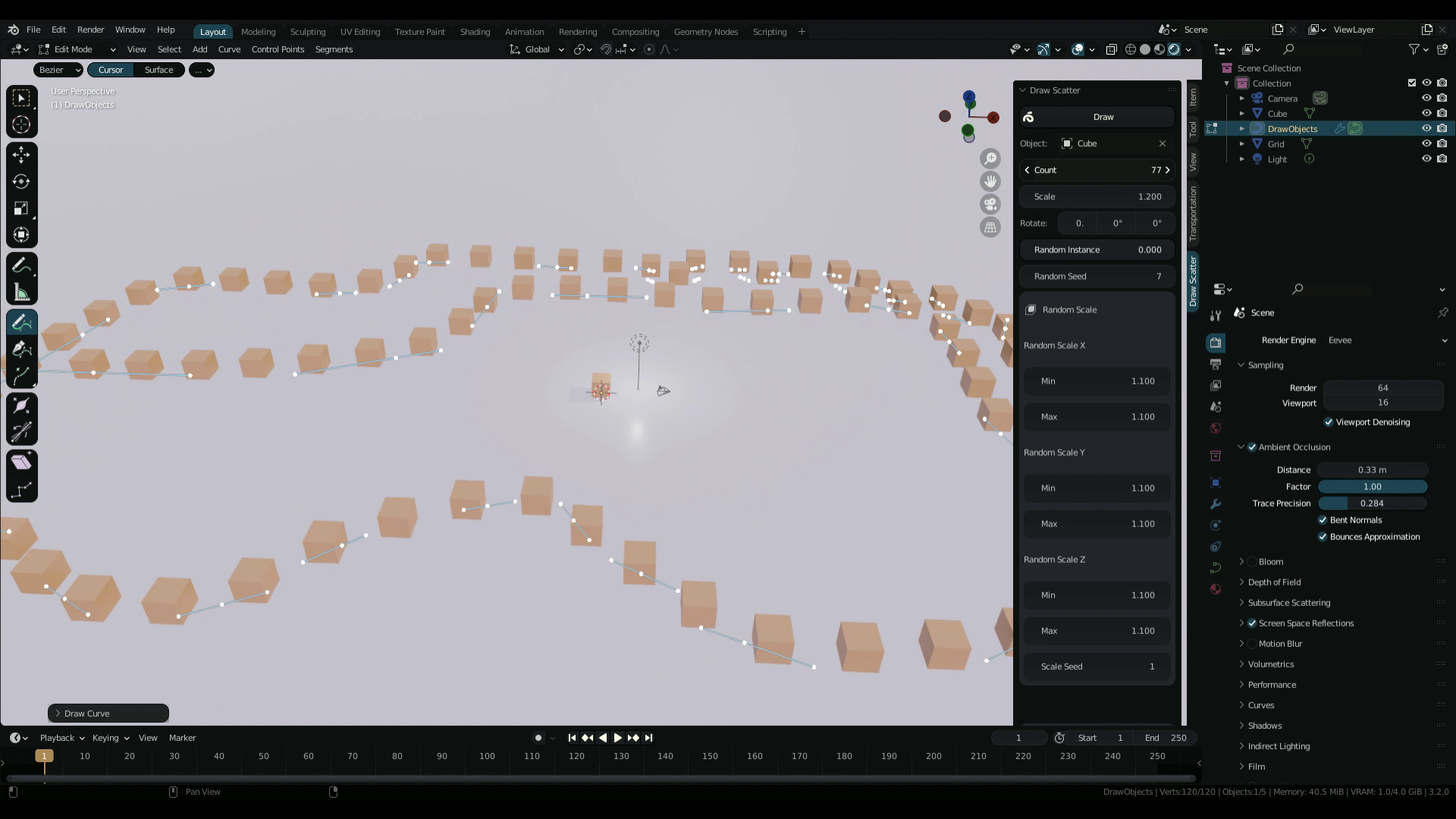 Draw Scatter Addon Blender Market
