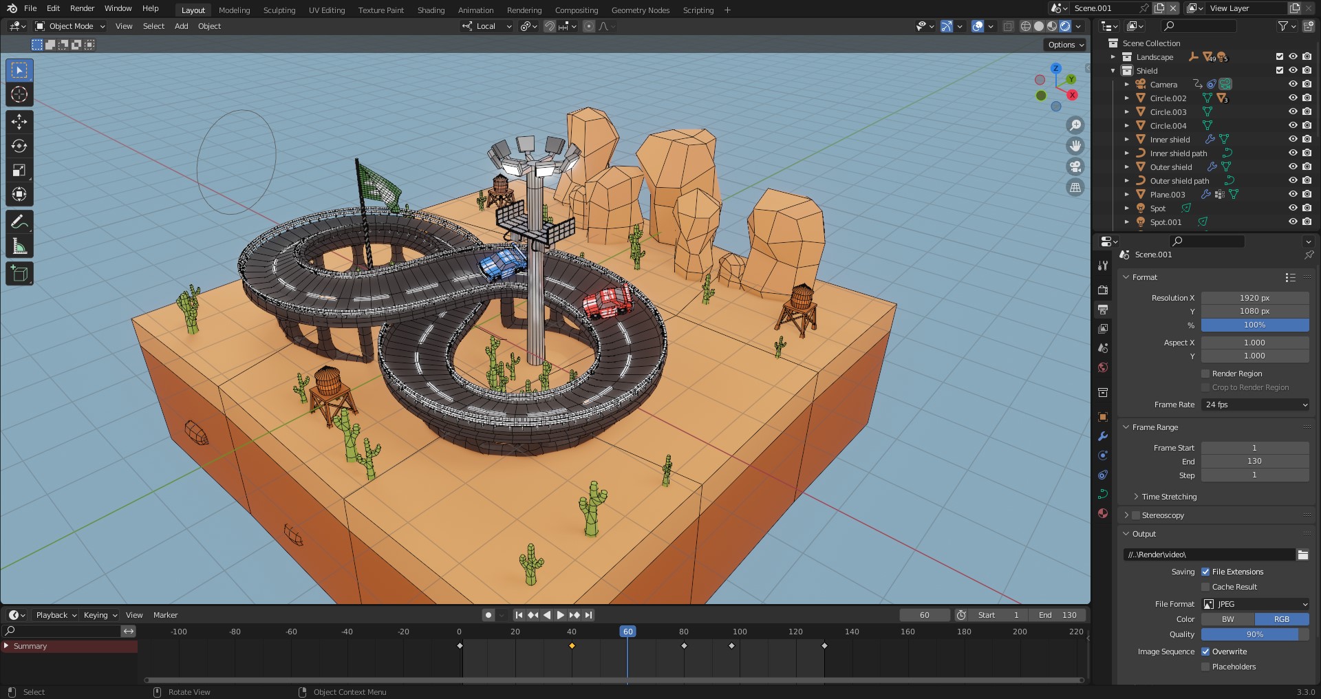 Modelling and Animating a Car in Blender for Beginners Blender Market