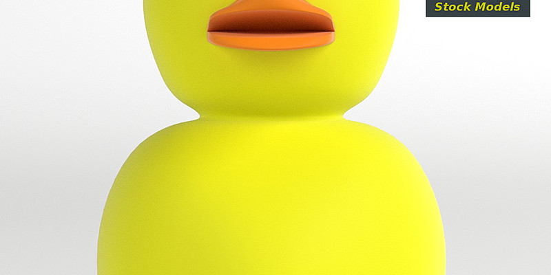 Rubber duck - Blender Market