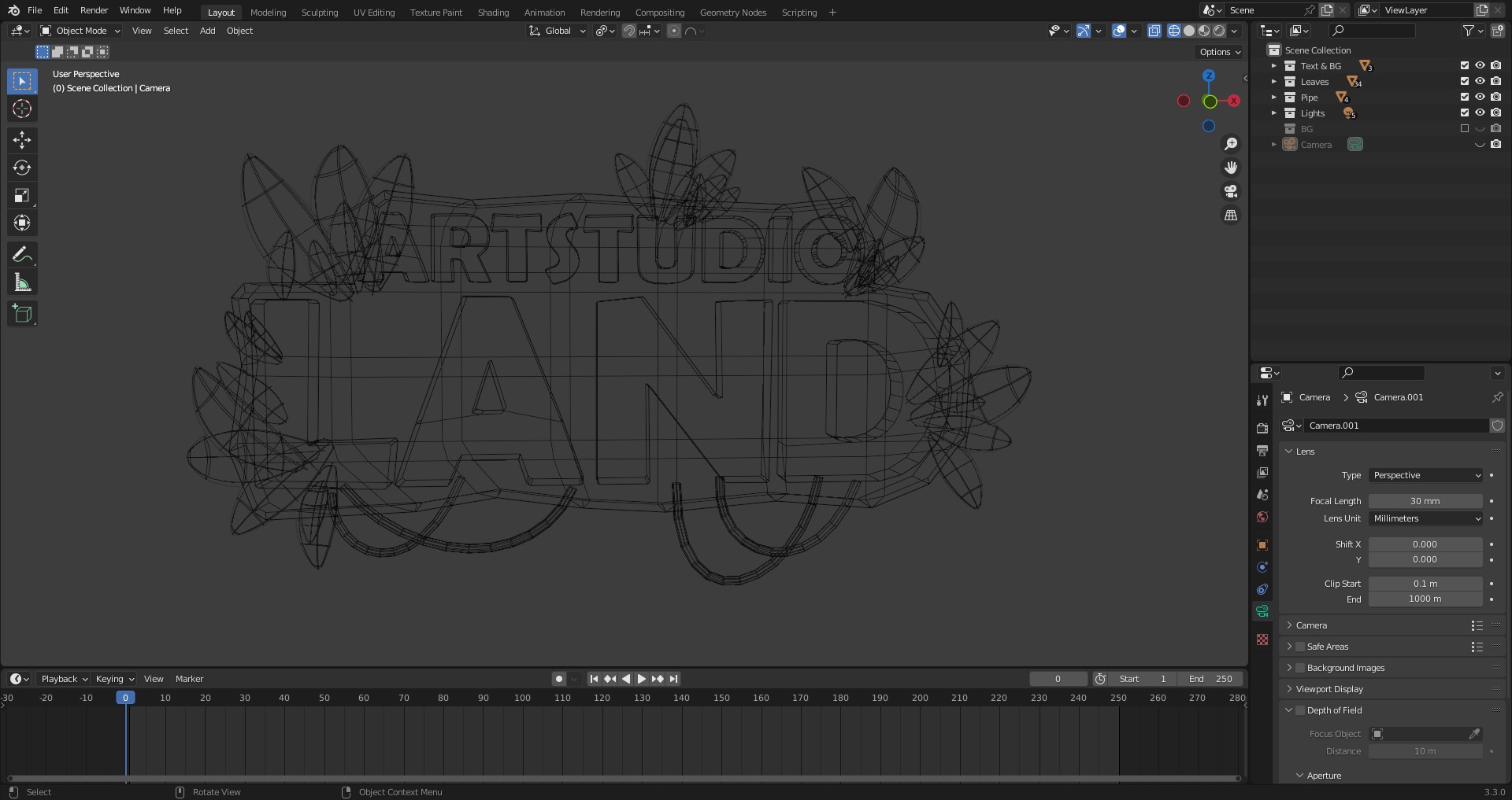 Texture painting a Game Title in Blender for Beginners Blender Market