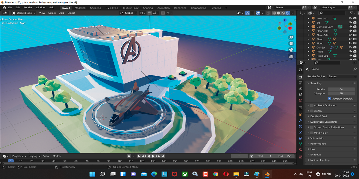 Avengers headquarters mcu Blender Market