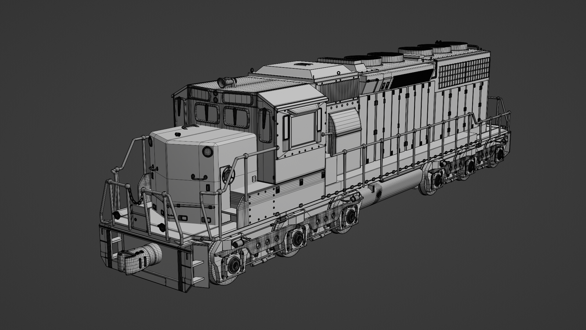 Model Train Collection - Blender Market