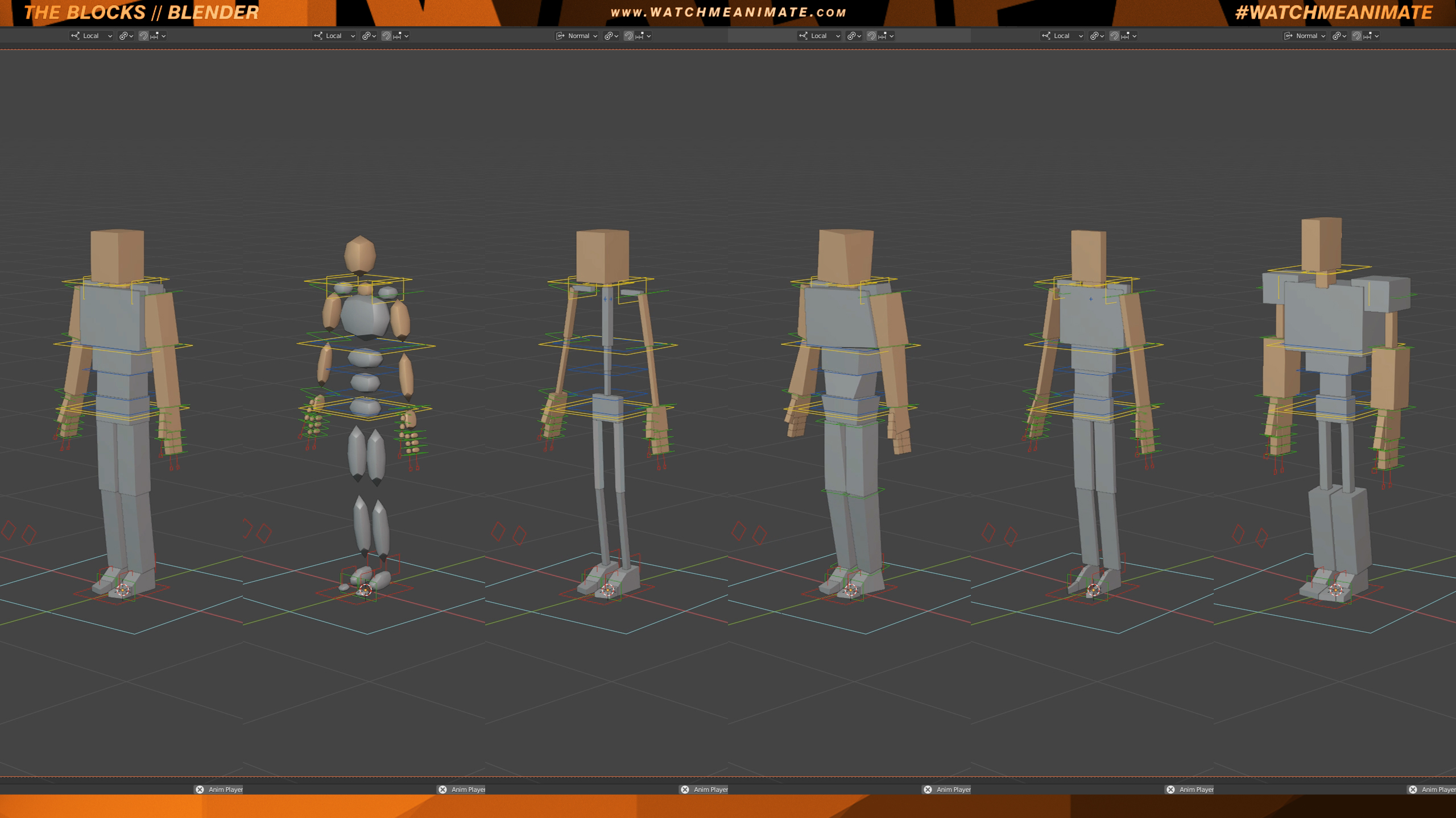 The Blocks Body Mechanics Rigs Made Simple & FUN! Blender Market