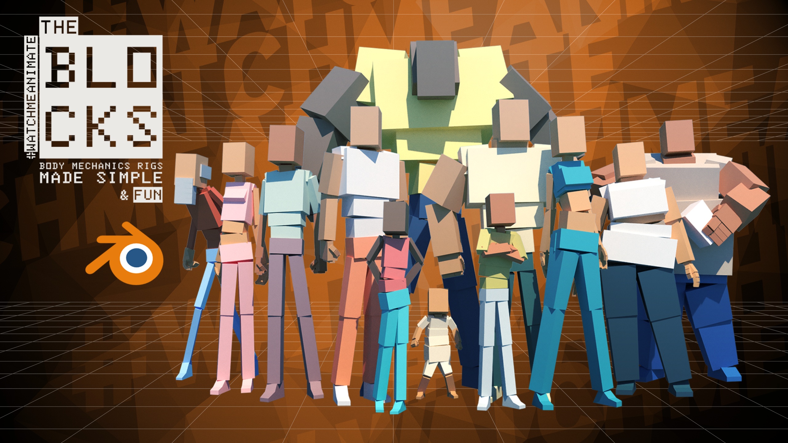 The Blocks Body Mechanics Rigs Made Simple & FUN! Blender Market
