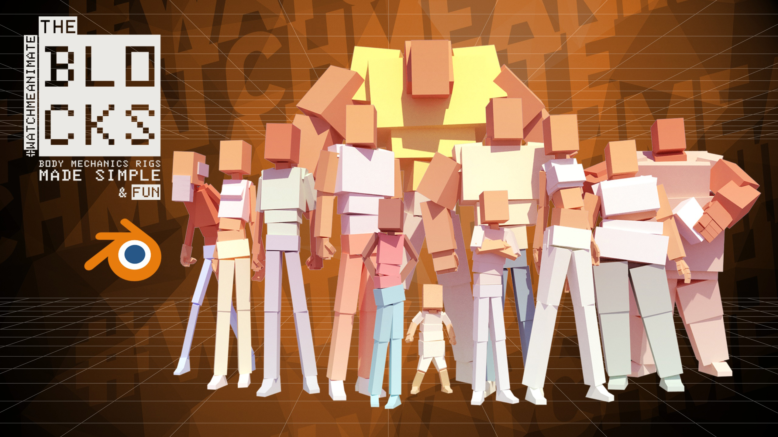 The Blocks Body Mechanics Rigs Made Simple & FUN! Blender Market