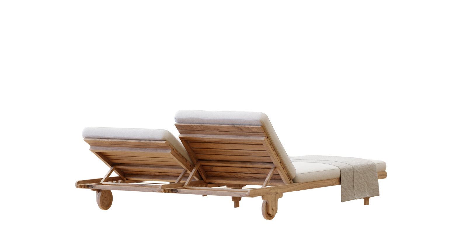 Sunbed Eva double chaise lounge EV22 exterior sunbed Blender Market