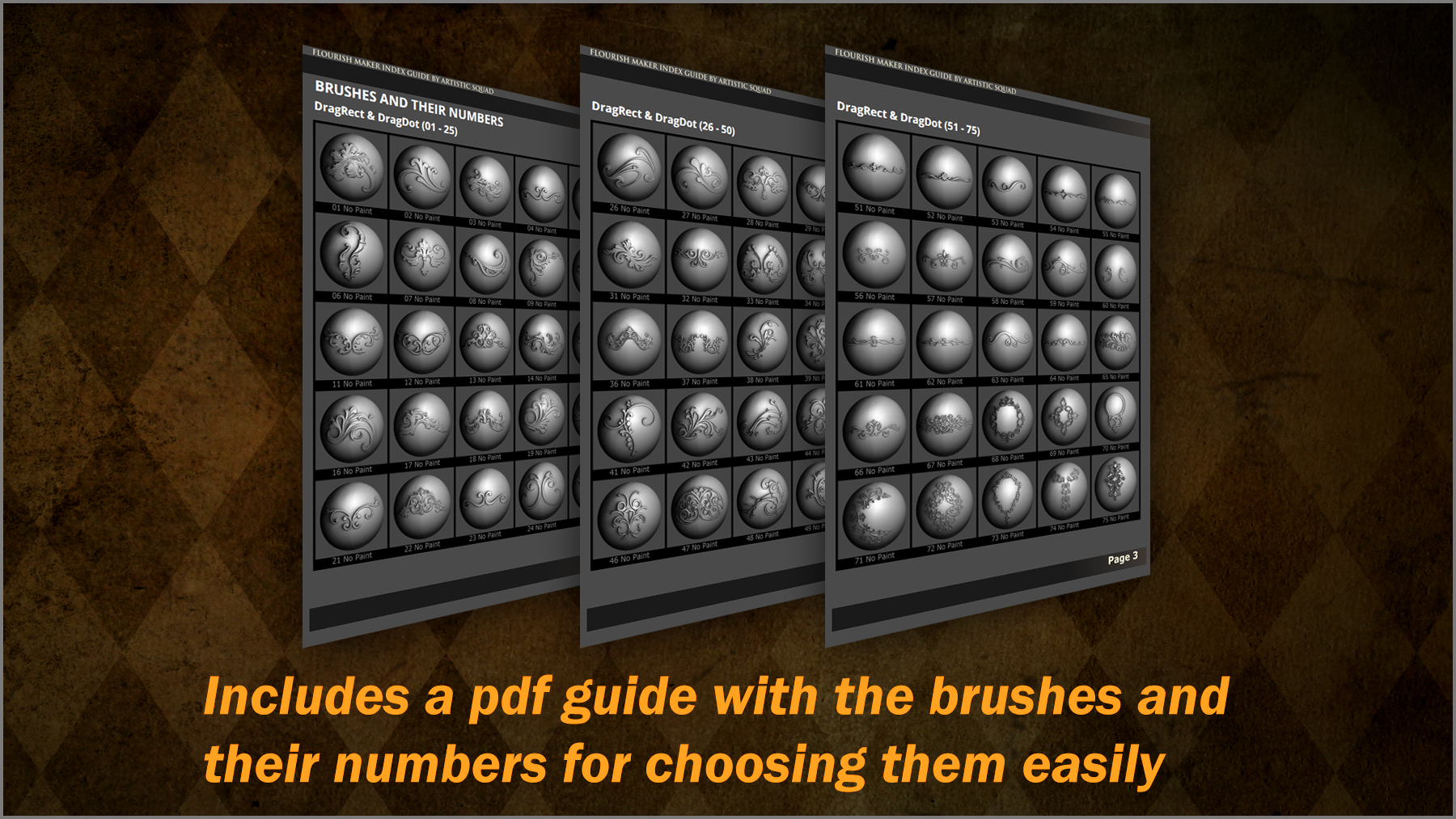 Flourish Maker 150 Brushes and 75 Alphas Blender Market