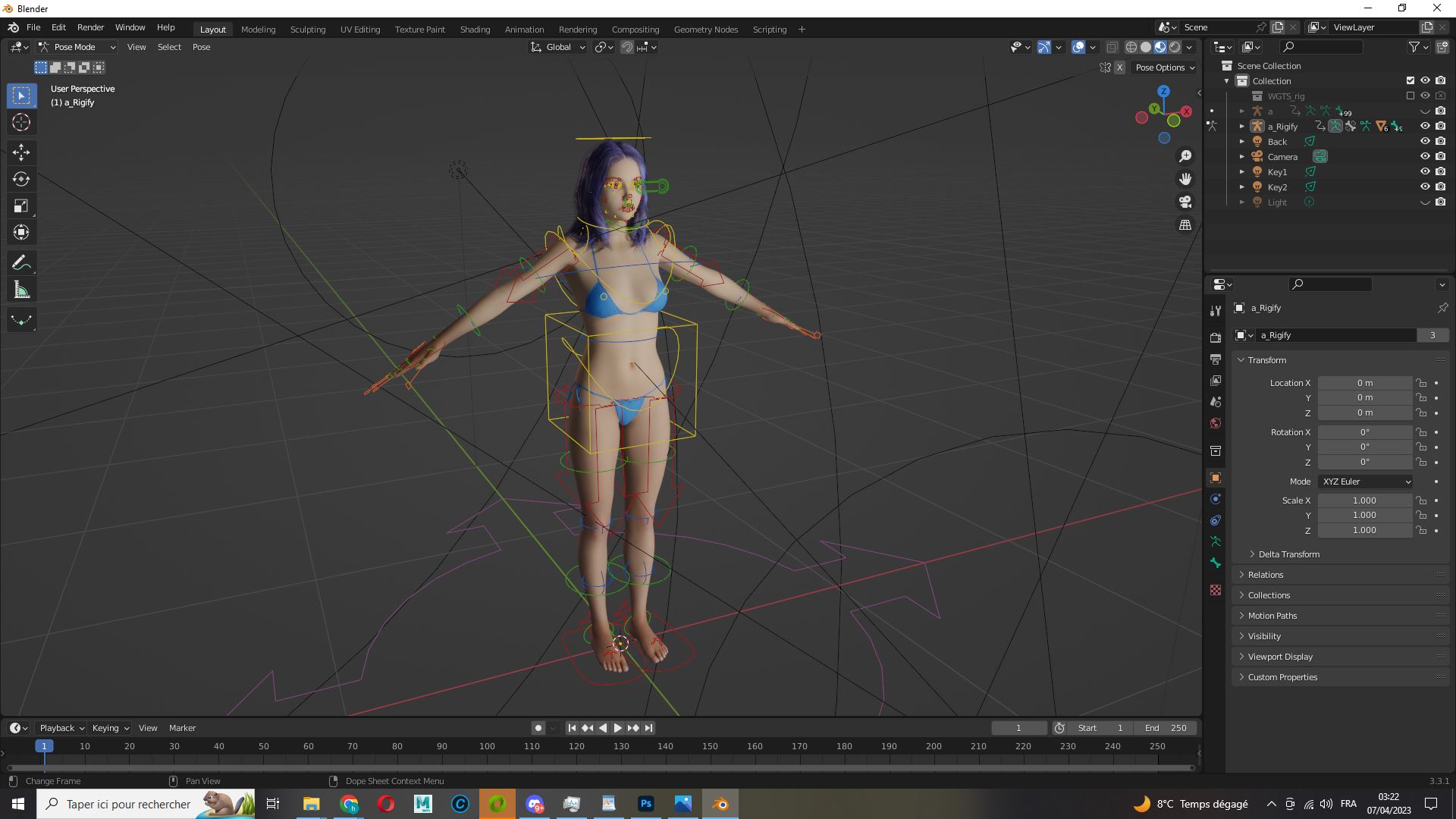 Naked Realistic Female - Blender Market