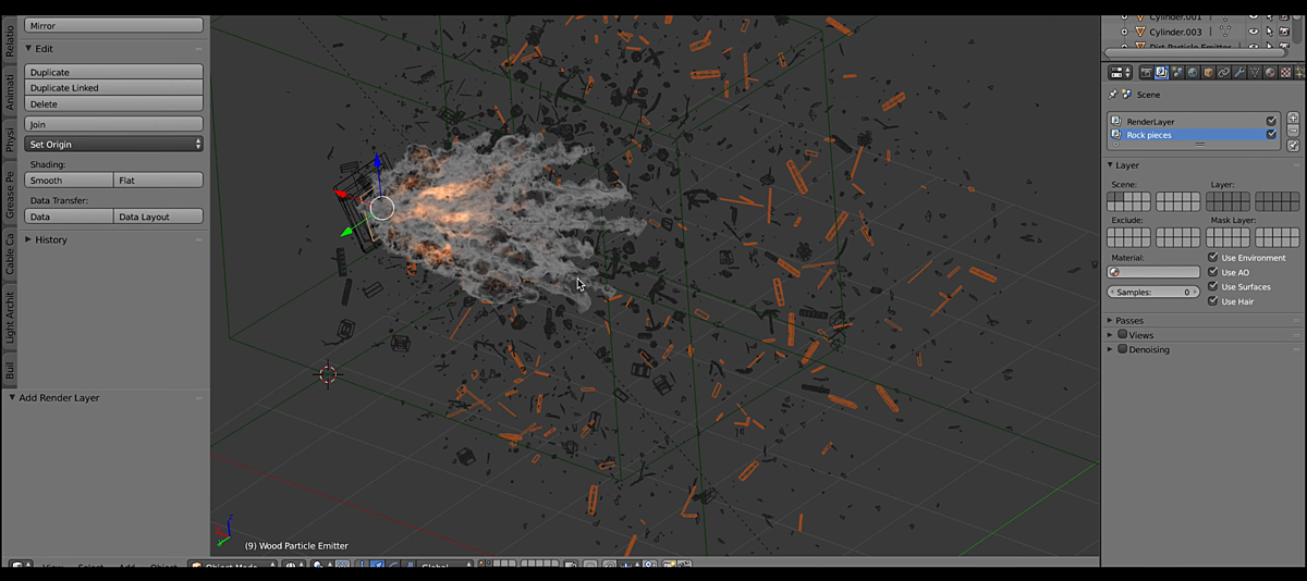 KHAOS Ultimate Explosion/Destruction Addon Blender Market