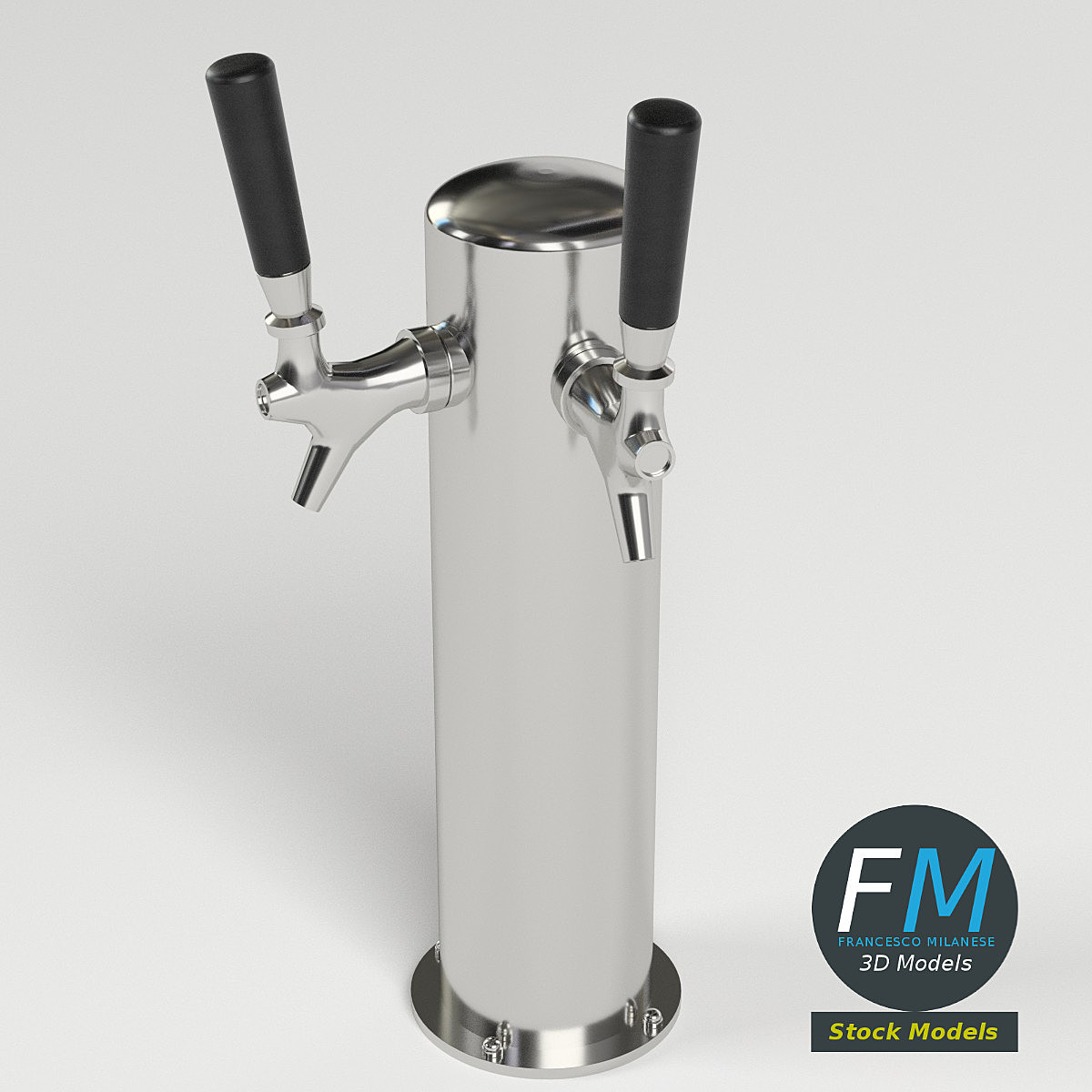 Double beer tap - Blender Market