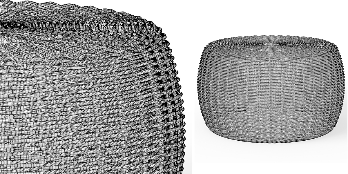 Resin Wicker Footstool Ottoman Blender Market