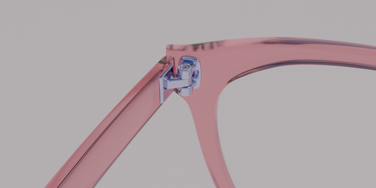 Pink sunglass 3d model Blender Market