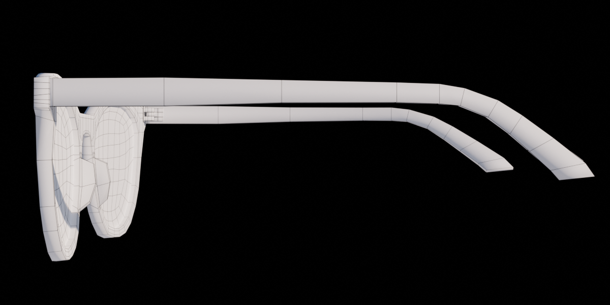 Pink sunglass 3d model Blender Market