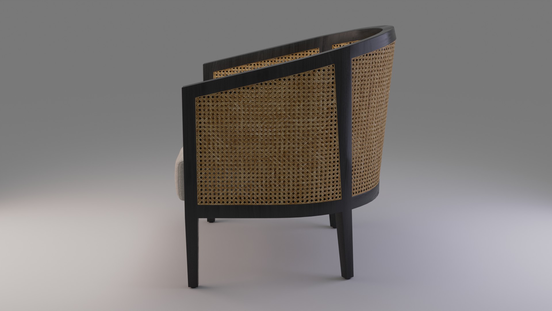 Ankara Black Cane Chair Blender Market