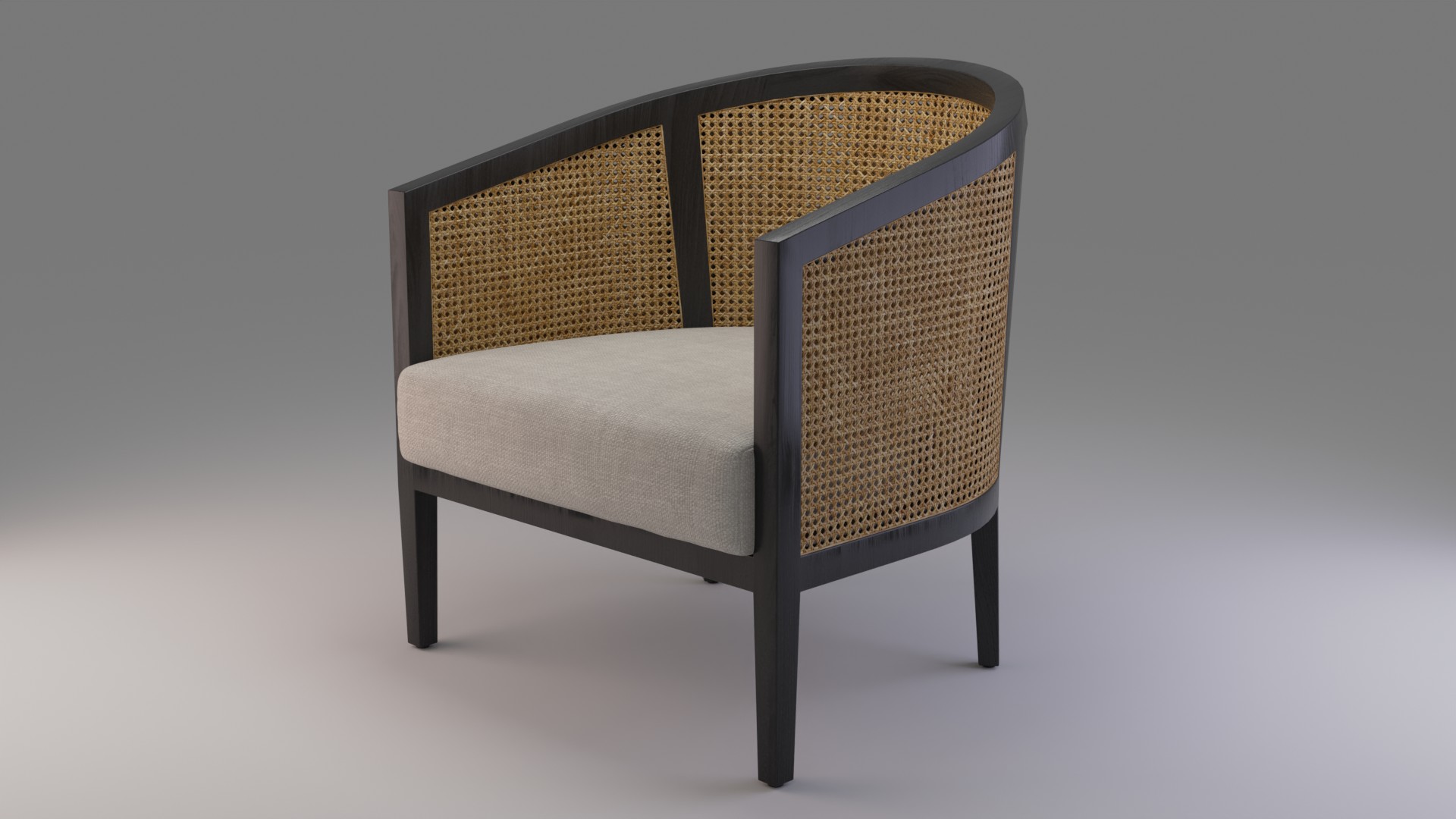 Ankara Black Cane Chair Blender Market