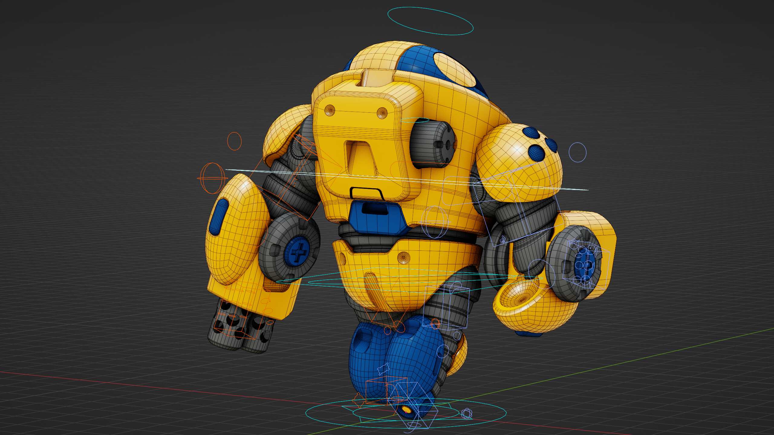 TOY BOT ARNOLD Auto-Rig Pro Rigged For Mixamo, Unreal Engine Unity ...