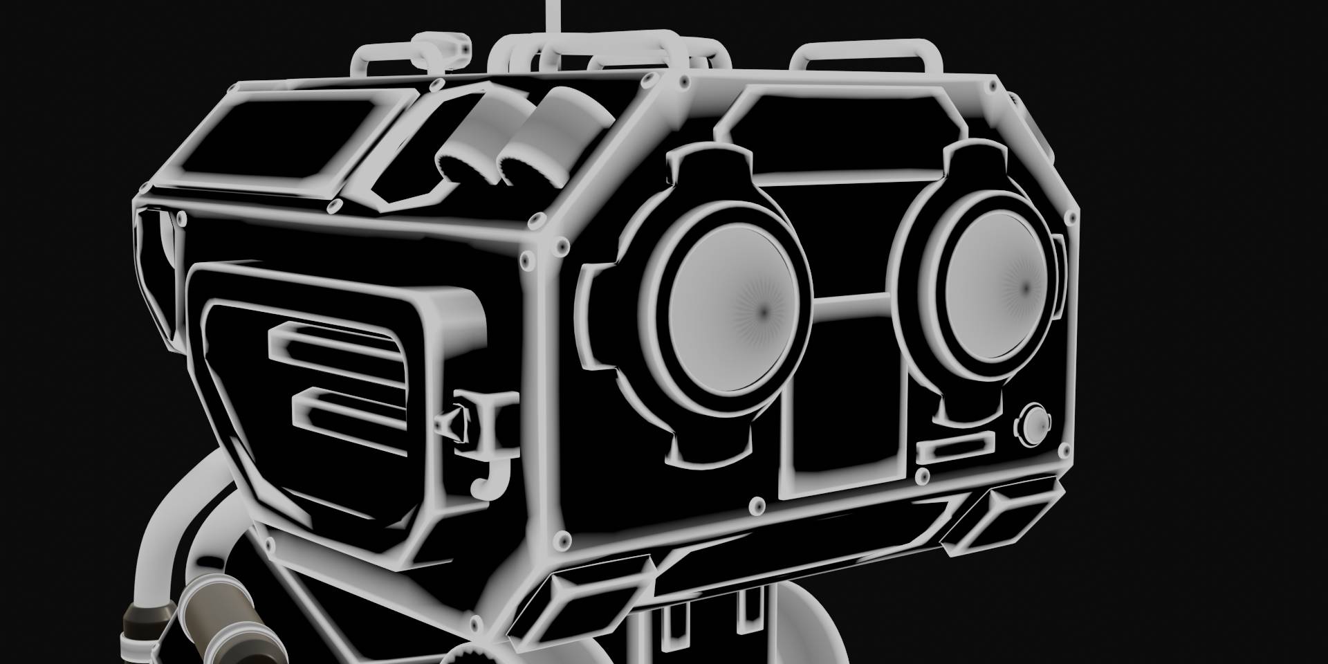 Pointiness Edge Detection for EEVEE Blender Market