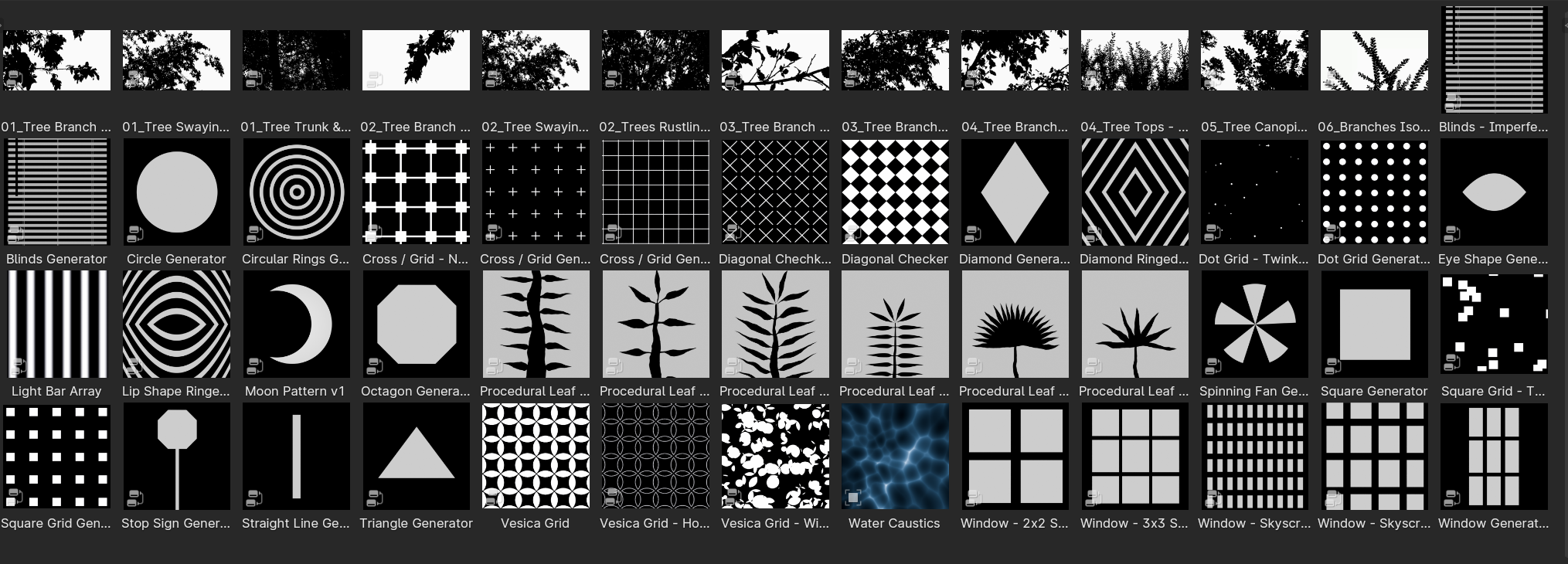 Gobo's Plus Procedural & 4K Gobos for Cycles + Eevee Blender Market