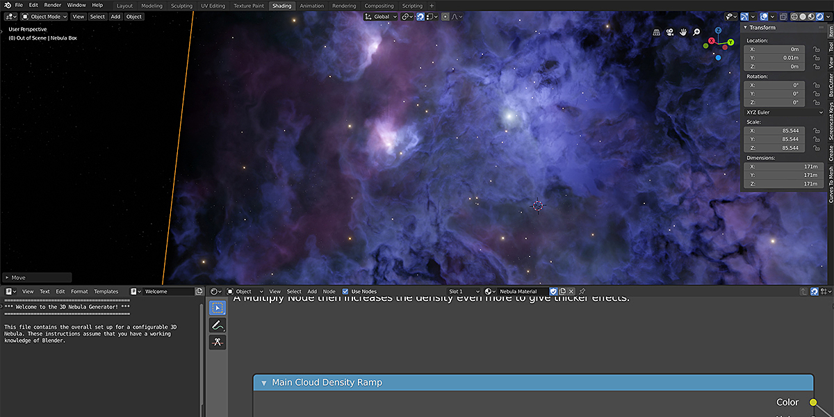 Nebula Generator Blender Market