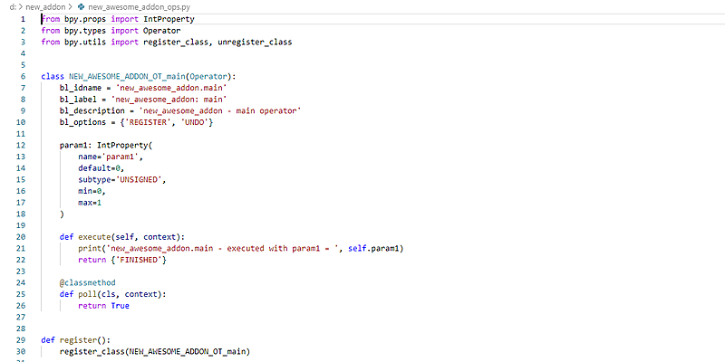 Add-on template - Blender Market