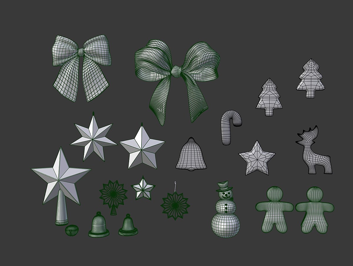 Christmas Ornaments Pack Blender Market Christmas Ornaments Pack Blender Market