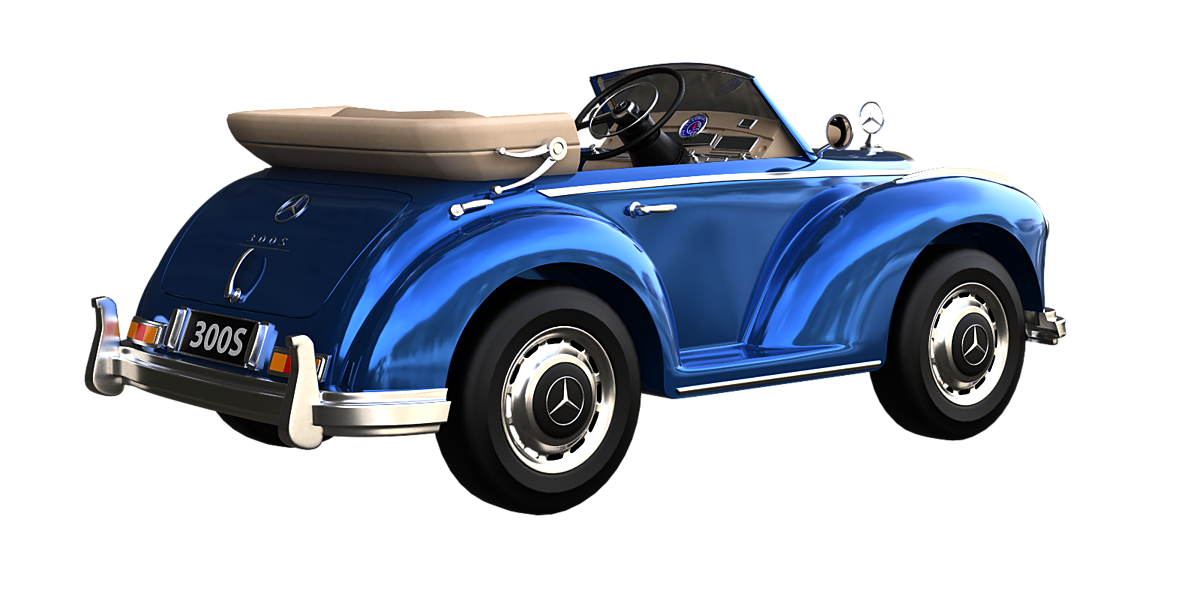 Mercedes 300s hotsell toy car