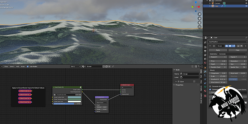 Cycles Ocean Shader Blender Market