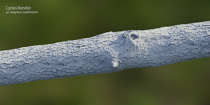 texture blender trees