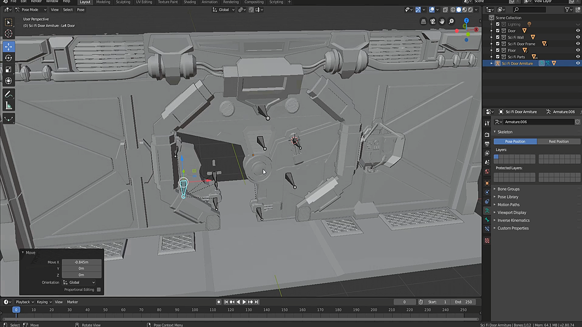 Blender 2.8 Beginners Guide To 3D Modeling A Scifi Scene