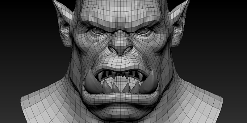 Orc Basemesh ( Animation Ready Topology ) - Blender Market