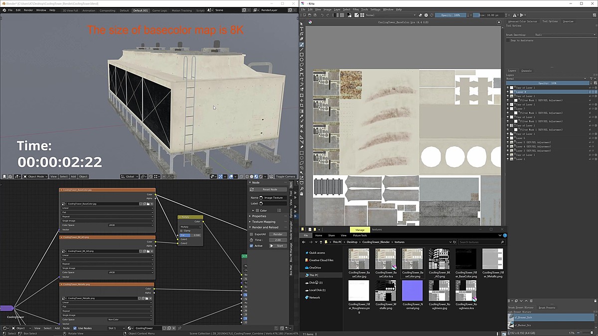 Blender Addon Auto Krita To Blender VFX Grace Blender Market