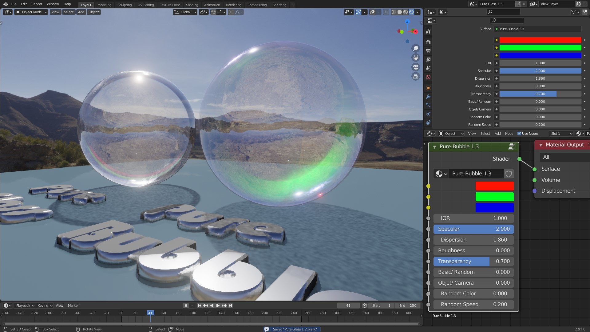 Realistic Glass Shader - Blender Market