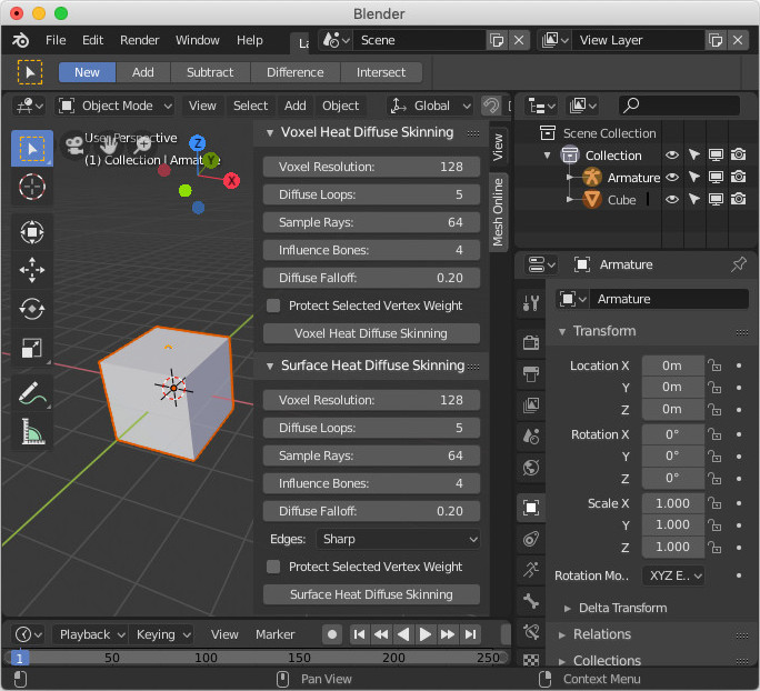 Voxel Heat Diffuse Skinning Blender Market