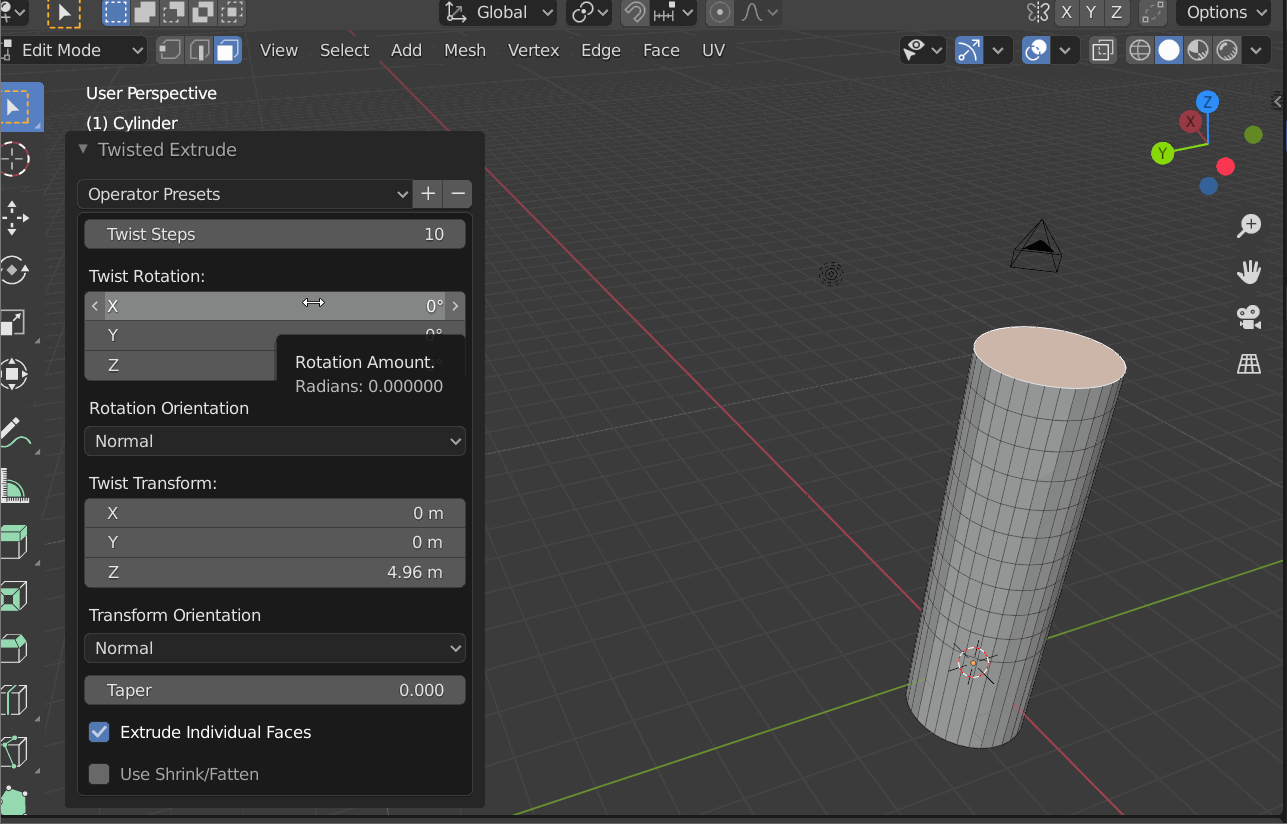 Twisted Extrude BlenderNation Bazaar