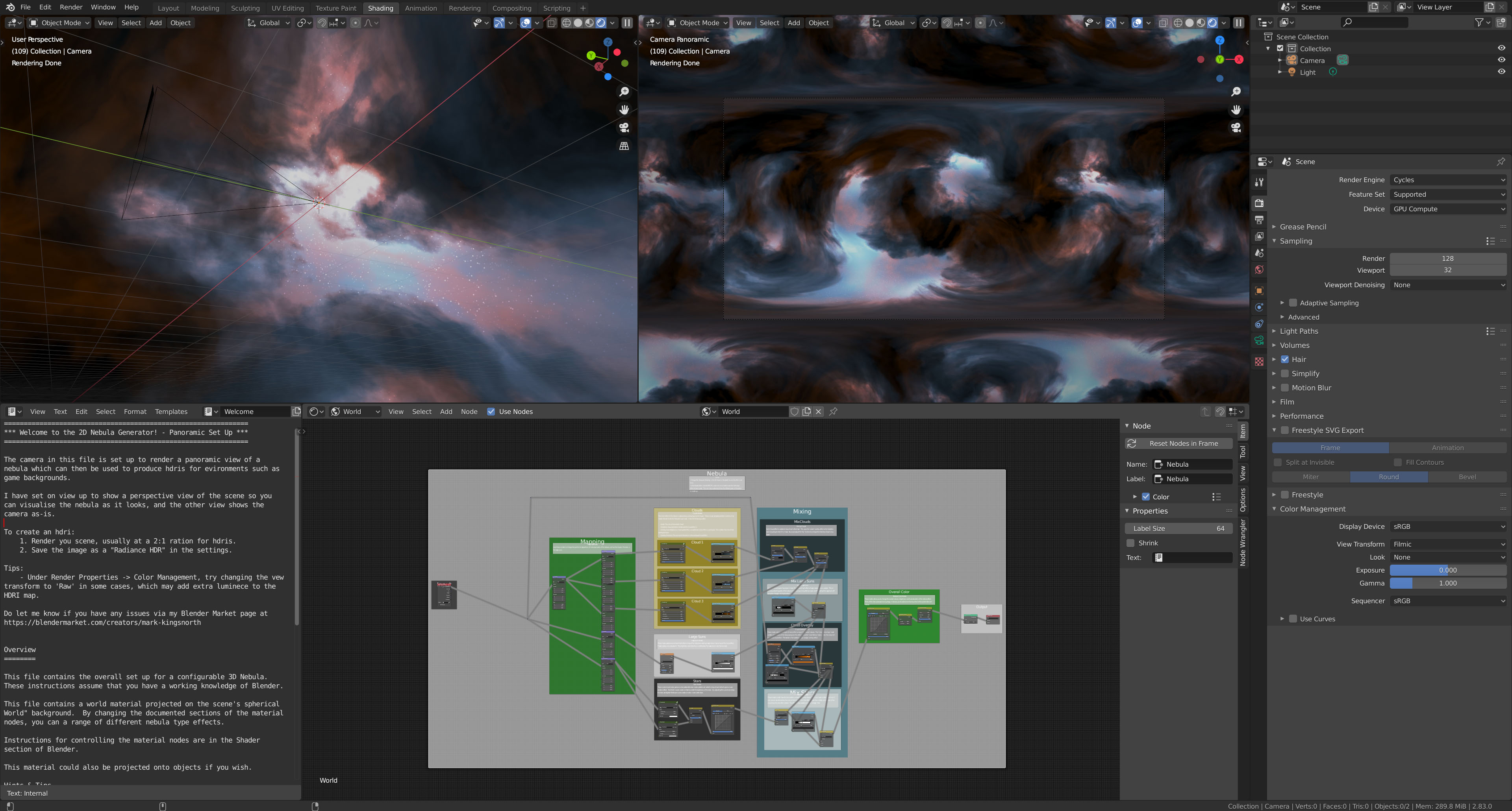 Nebula Generator Blender Market