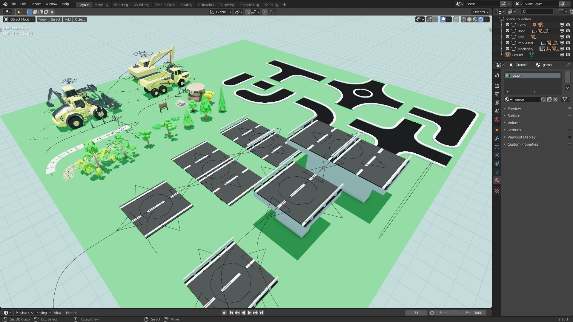 Low Poly Terrain Editor Blender Market