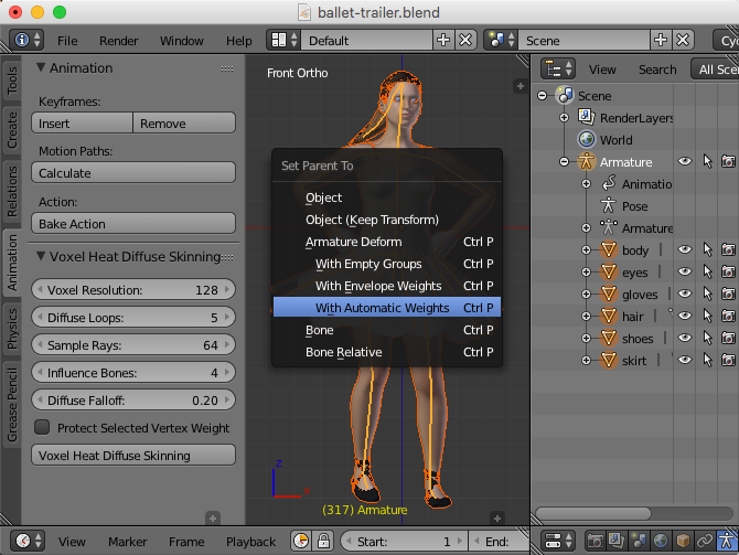 Voxel Heat Diffuse Skinning Blender Market
